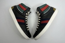 Gucci Ace Stripe High nero