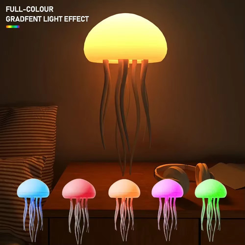 Cartoon jellyfish night light - cartoon,