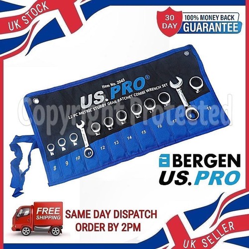 Pro 12pc stubby gear set - gear,
