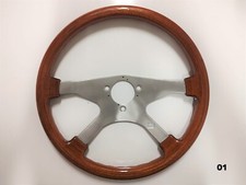 VOLANTE IN LEGNO RADICA ATIWE H4 KBA 70112 1970-80 MADE IN ITALY VARIE TONALITA'