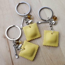 Portachiavi raviolo creato a