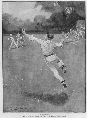 Caught sir cricket 1903 - "caught,, sir!"