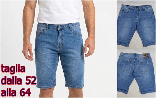 Bermuda jeans uomo - bermuda,