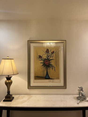 Rara litografia bernard buffet - bernard,