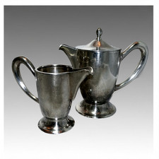 Hepp Silver Plate Caffettiera