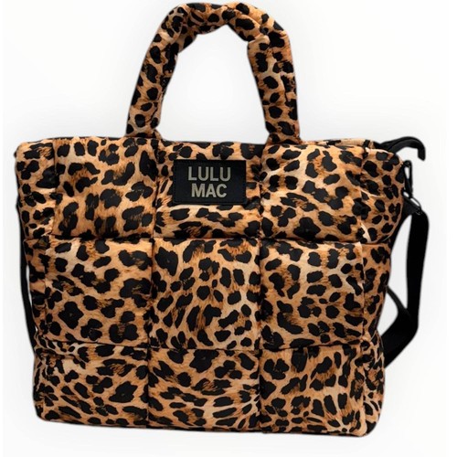 Borsa mano lulu mac leopard - a,