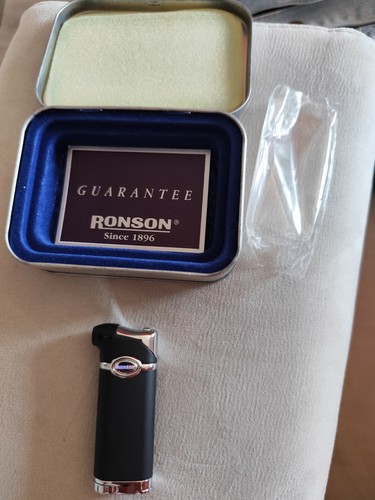 Accendino ronson nero - accendino,