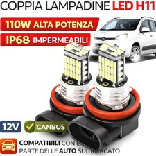 COPPIA LAMPADINE H11 LED 110W
