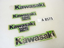 Adesivi Kawasaki 125 Tecnosel cross epoca originali (parte adesiva da riprist...