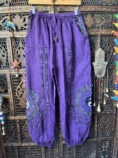 pantaloni harem larghi