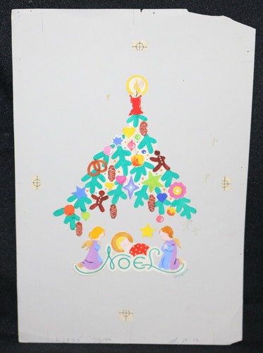Biglietto auguri natale noel - biglietto,