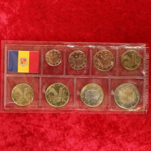 Andorra monete corso coins - , kms