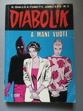 DIABOLIK ANNO XXIX N 2-1990-A MANI VUOTE-SP.TRACCIATA!
