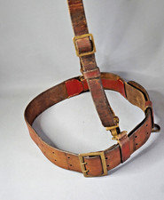 Cintura in pelle uniforme