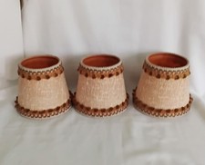 Set 3 paralumi vintage metà