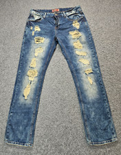 Raw X ripped/distressed cotton