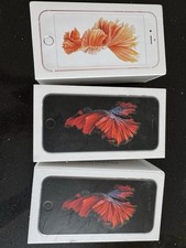 3 scatole VUOTE Apple iPhone