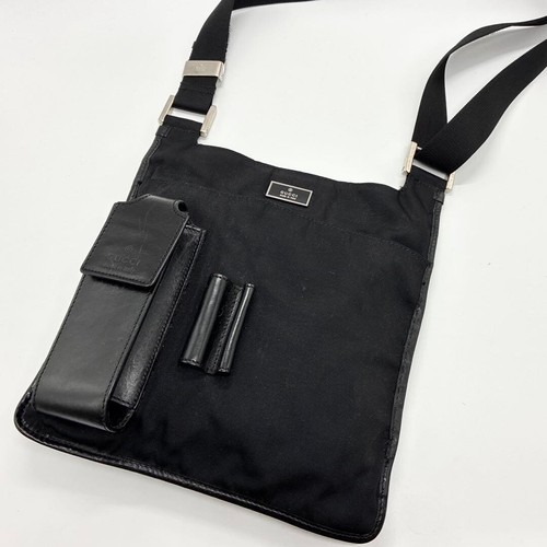 Gucci borsa messenger nylon - borsa,