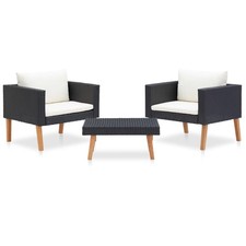 Divani da Giardino Set 3pz con