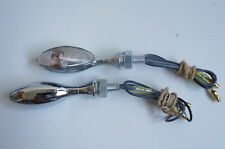 Frecce Lampada 21W Alu Cromato 65x20 Moto BORILE BRAMMO BRIXTON BUCCI BUELL