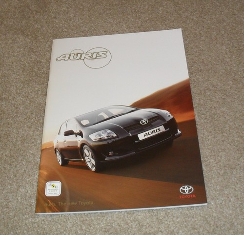 Toyota auris brochure - toyota,