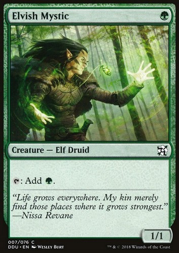 Elvish mystic duel - decks, [