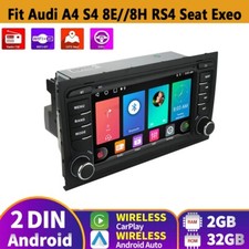 2Din for Audi A4 S4 7"