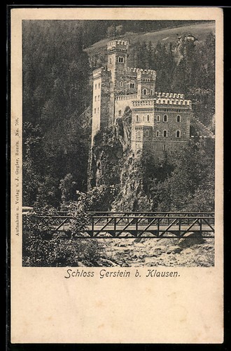 Chiusa castello gerstein - castello,
