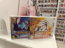 POKEMON SOLE + POKEMON LUNA SIGILLATI ITA RARO NINTENDO 3DS 2016