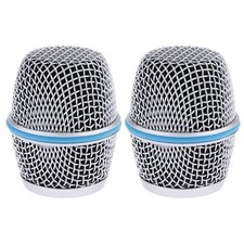 2 PEZZI Griglia Microfono per