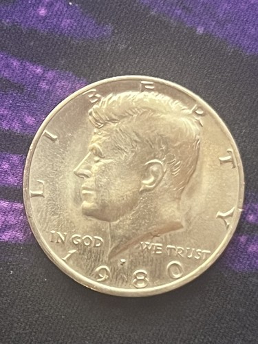 Raro mezzo dollaro 1980 - dollaro, p