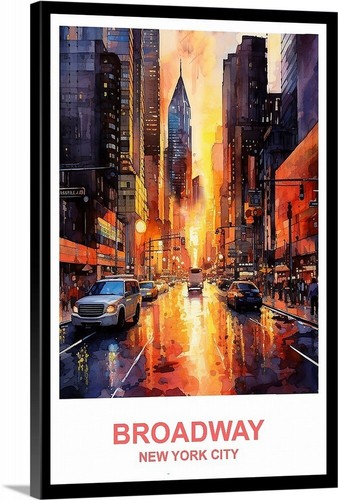Poster viaggio broadway new - viaggio,