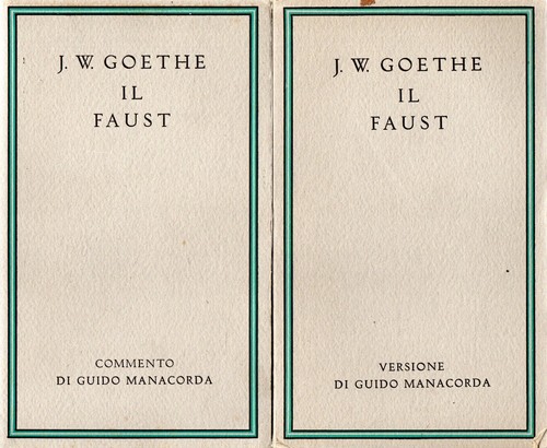 Goethe il faust - goethe,,