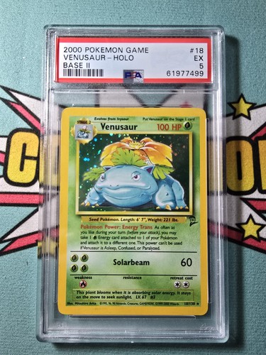 Pokemon venusaur 130 rara - pokemon,