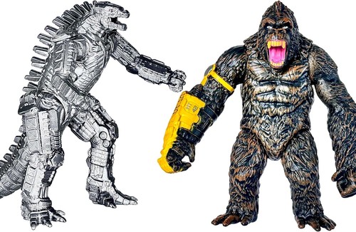 Set mecha monster figure - mecha,