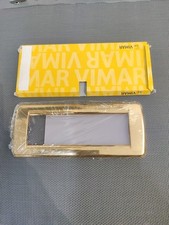 Placca VIMAR RONDO 6 Met Oro Lucido Alta Qualità 16756.32