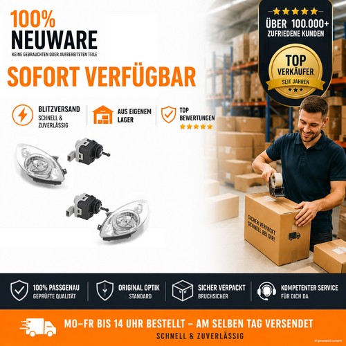 Set fari anteriori halogen - halogen, h4