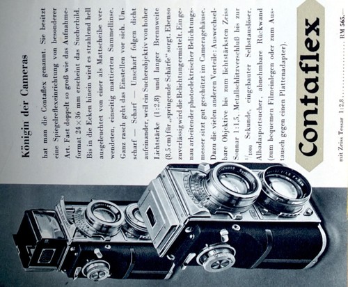 Zeiss ikon 1936 - zeiss-ikon, listino