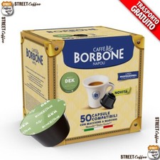 100 no 90 Capsule Caffè Borbone Miscela Dek Deca Decaffeinato compat Dolce Gusto