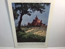 1935 Rivista Foto Madonna DI Cupola Verde di San Luca a Bologna, Italia
