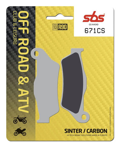 Sbs 671cs pastiglie freno - sbs,