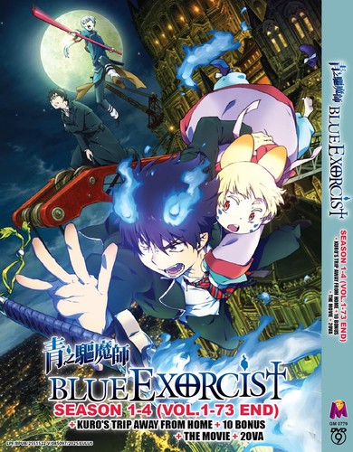 Dvd anime blue exorcist season - blue,