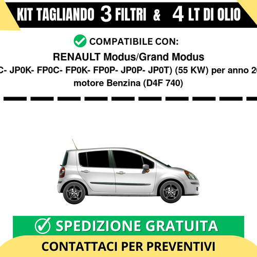 Tagliando per renault - per,