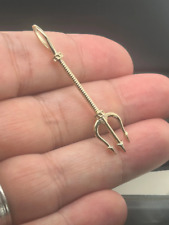 Ciondolo tridente in oro