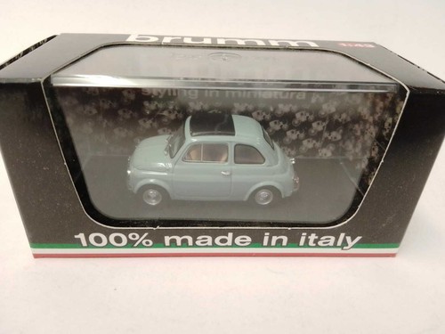 Brumm fiat 500f chiusa grigio - fiat,