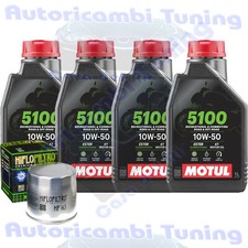 Kit Tagliando Olio motul 5100 10W50 + Filtro Per BMW R1200 C Montauk 2004>2005