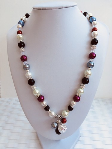 Splendida collana multicolore - collana,