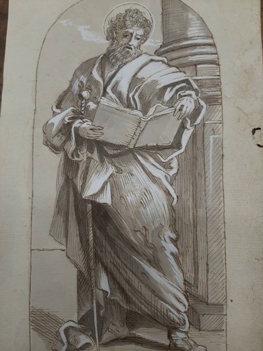 Old master drawing - old,