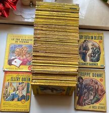 Lotto  55  Libri I Gialli Mondadori Anni '40 dal n. 103 al 421 + altri