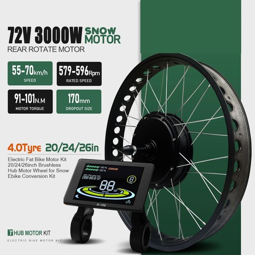 Motore mozzo ruota posteriore